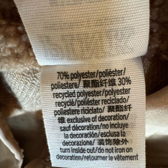 Victoria’s Secret PINK Sherpa teddy jacket size Medium - Picture 5 of 8